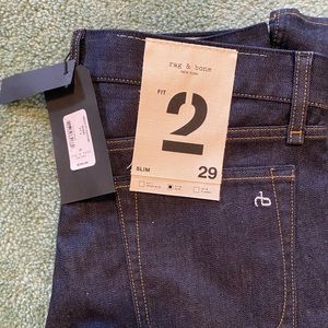 Rag & bone fit 2 mens jeans NWT